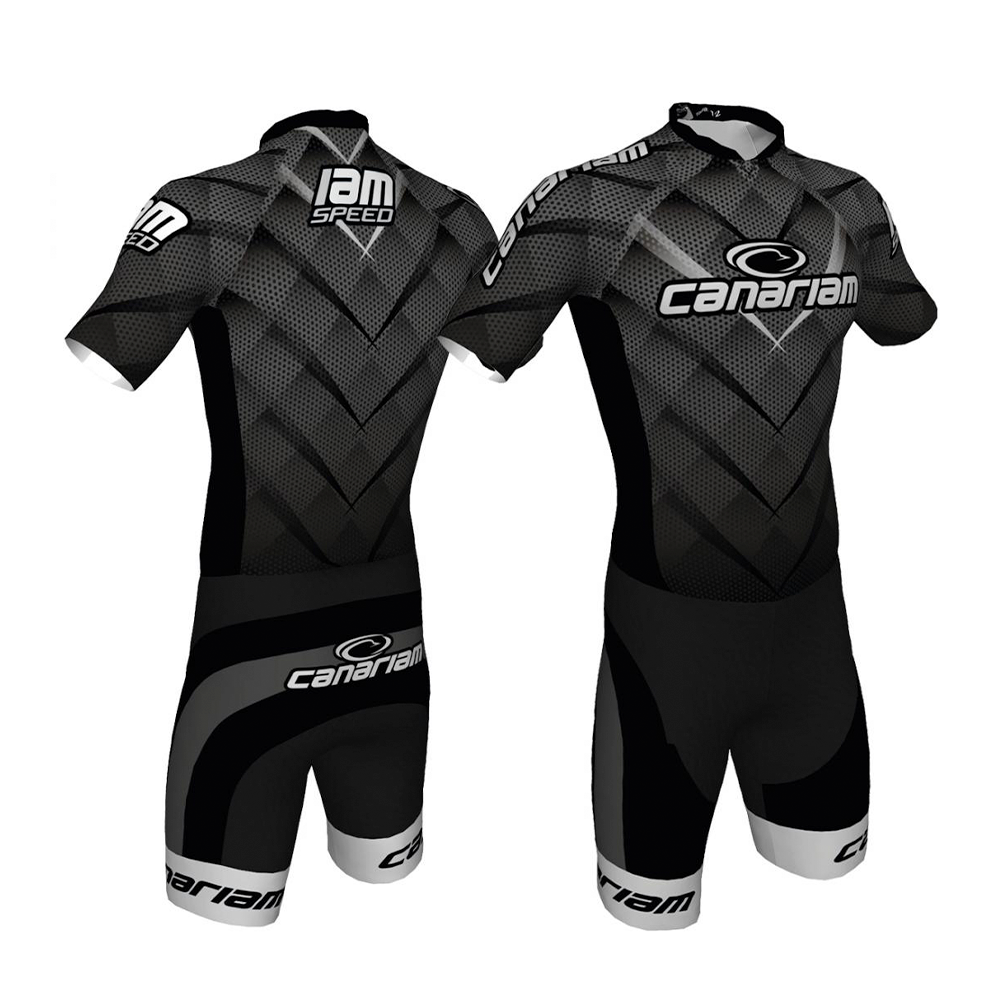 Canariam Body Manga Corta Galaxy Neo Gris Classic