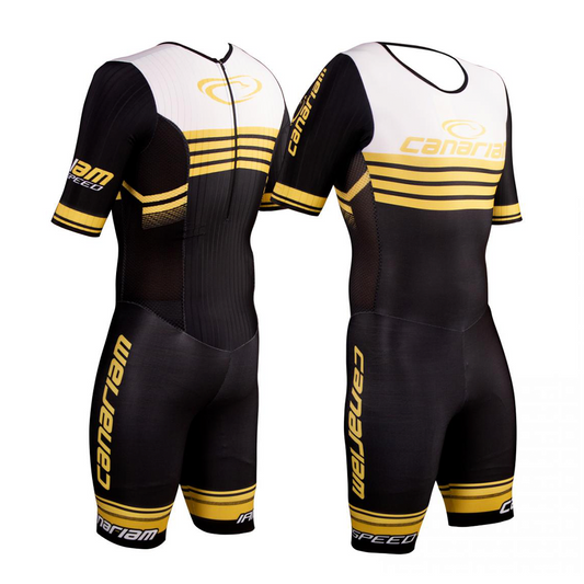 Canariam Body Manga Corta Shine Aero