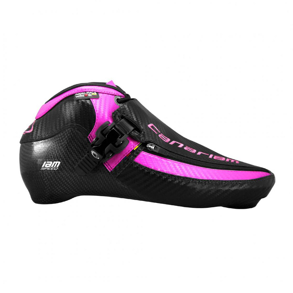 Canariam Bota Murcielago Negro Fucsia