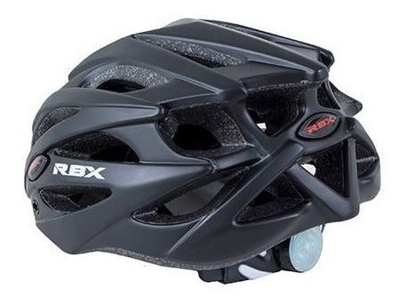 Rbx Casco Negro Con luz Trasera