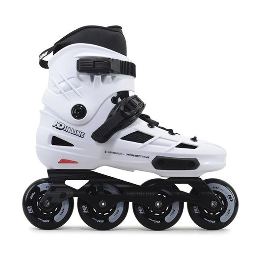 patin roller Hondar Skull  en linea HD 4x80mm  Blanco