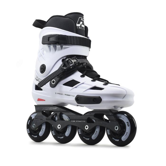 patin roller Hondar Skull  en linea HD 4x80mm  Blanco
