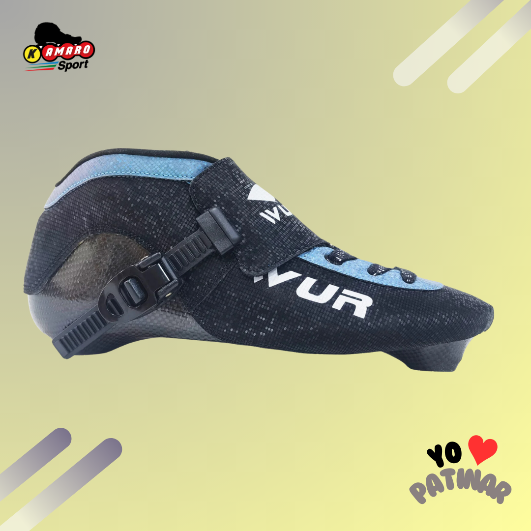 Wur - B1  Bota gris celeste 100% carbono