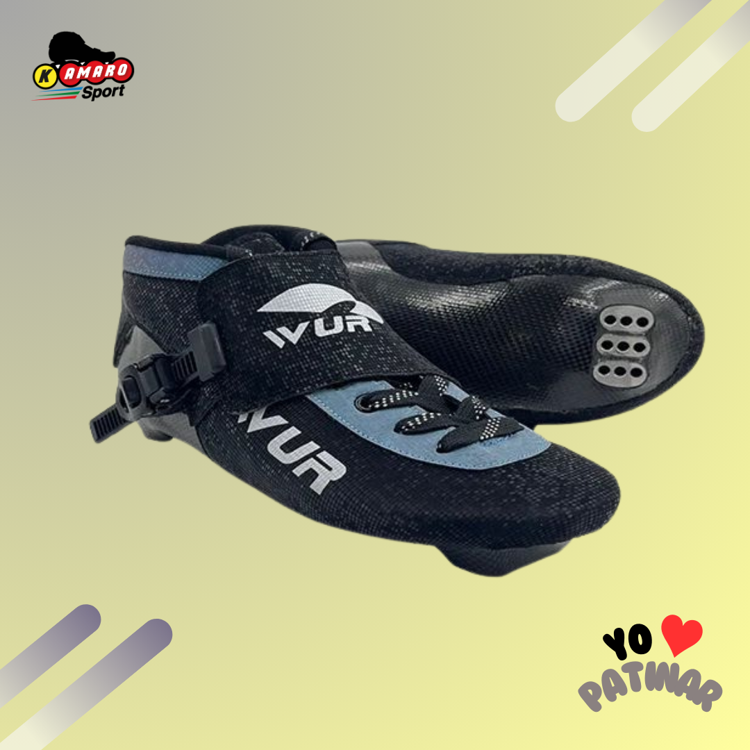 Wur - B1  Bota gris celeste 100% carbono