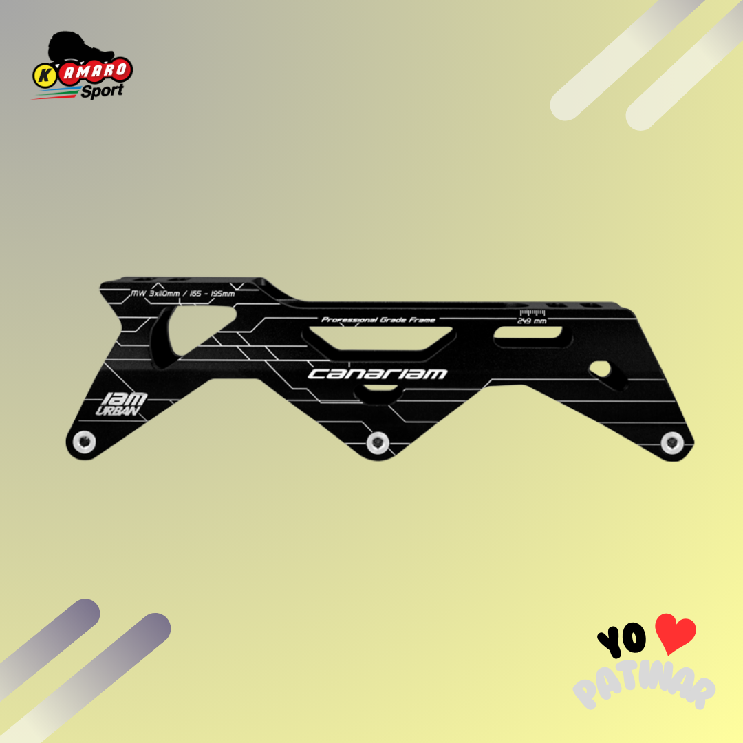 Canariam - Frame Plancha chasis Guia Rex 9.8 3x110 (165/195)