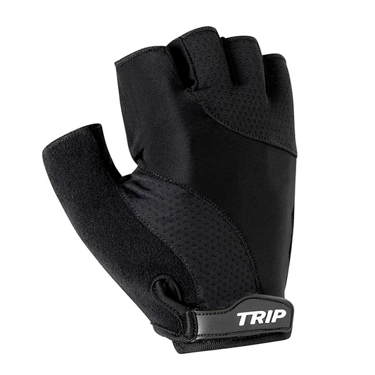 Trip Guantes Dedo Corto Negro