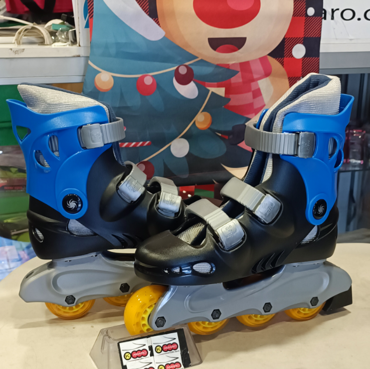 Hondar Patín en línea Holy basico negro azul T37