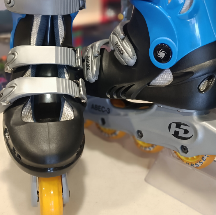 Hondar Patín en línea Holy basico negro azul T37