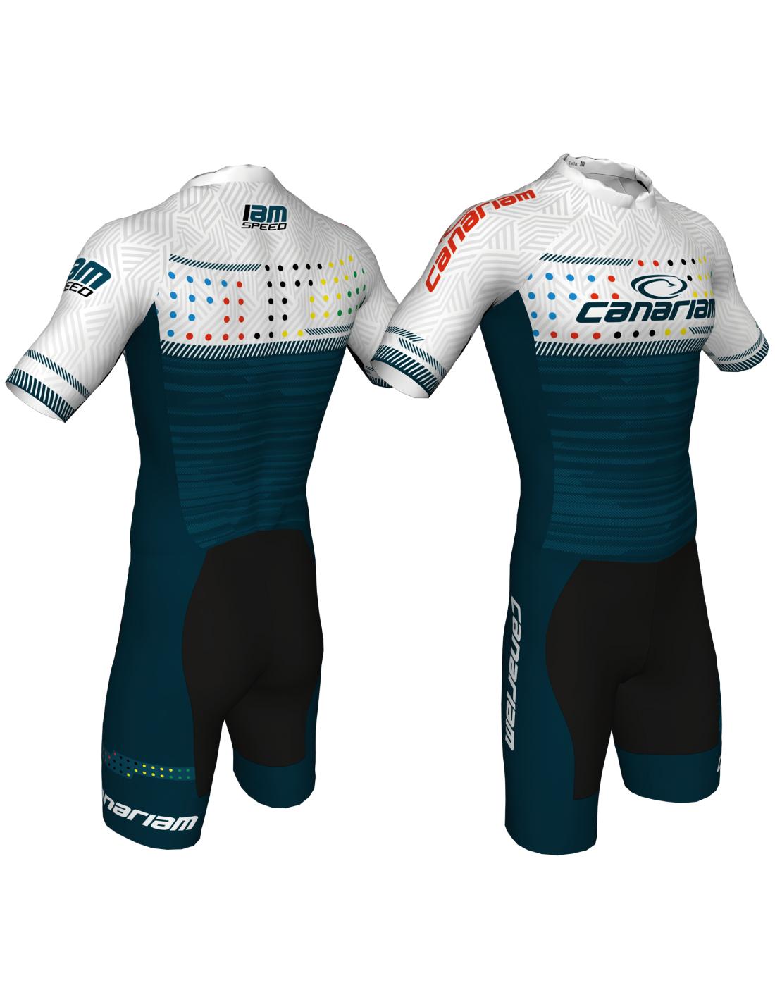 Canariam Body Manga Corta Point Curve Classic