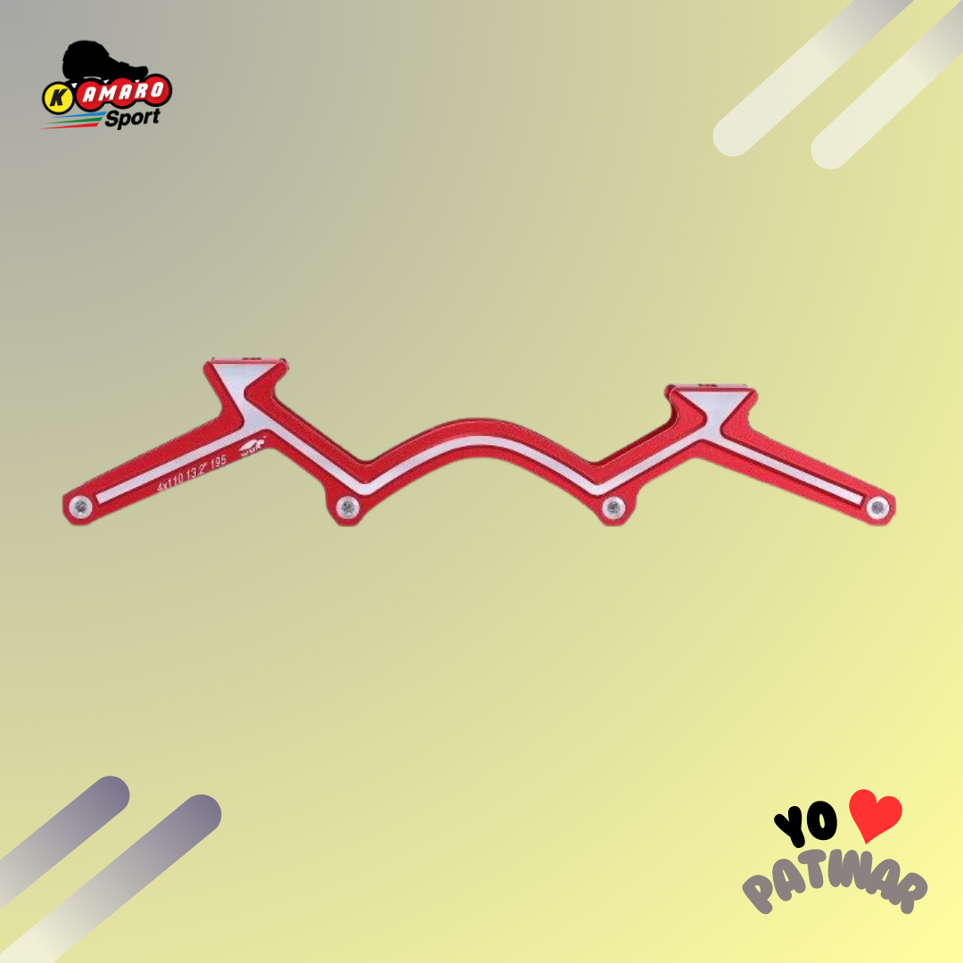 Wur - Frame Plancha aluminio serie alta 7075 4x110