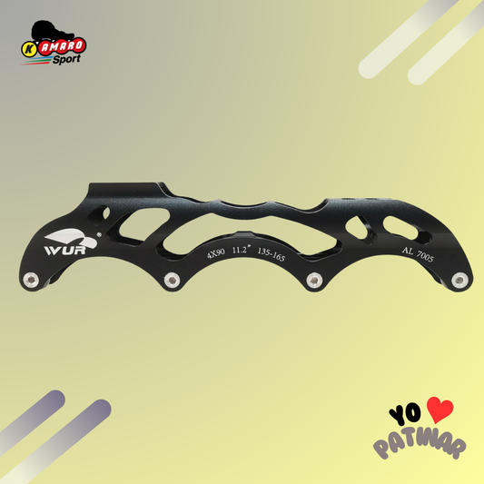 Wur - Frame Plancha 4x90mm 12" serie 7005