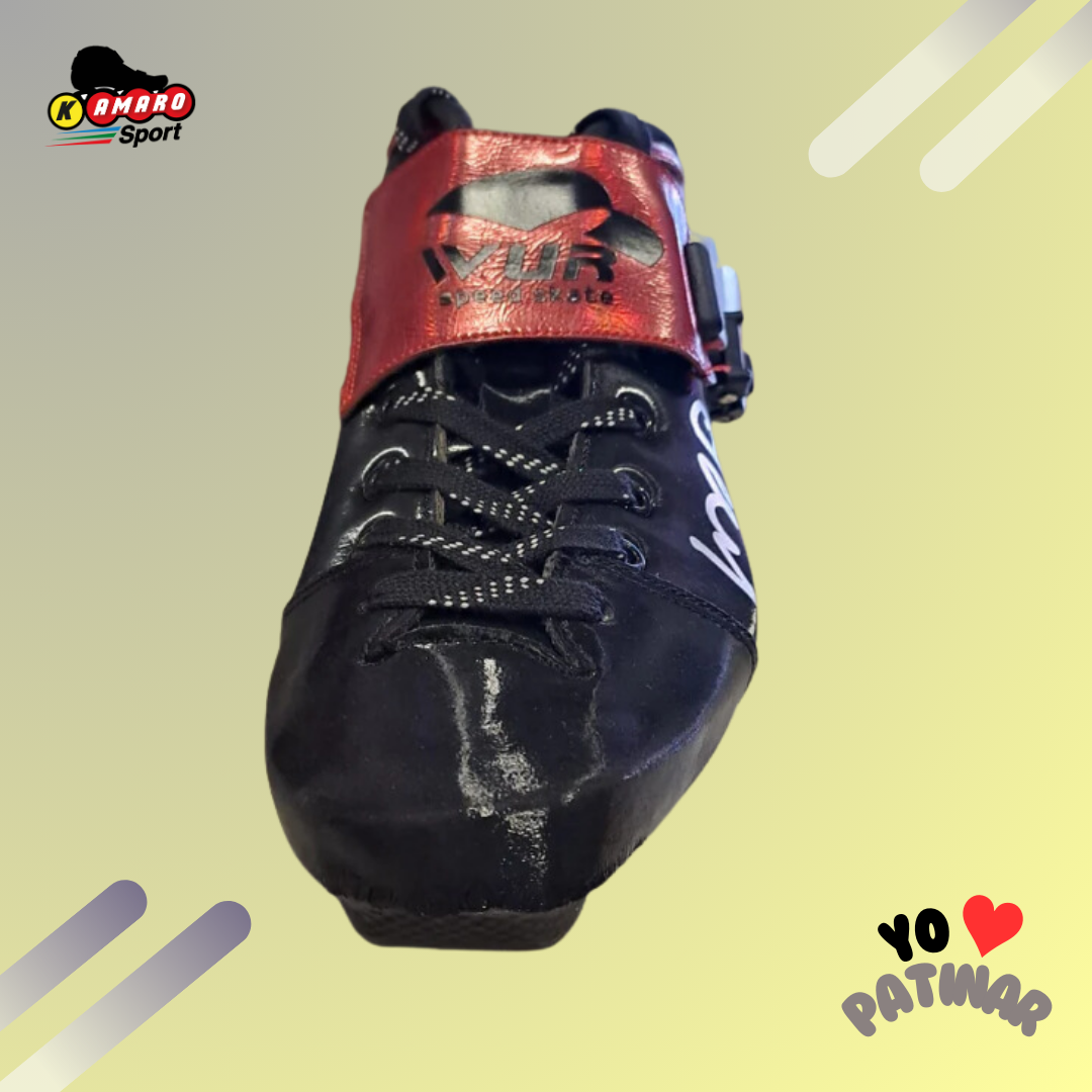 Wur - Bota fibra carbono Patin Carrera ZQ Red