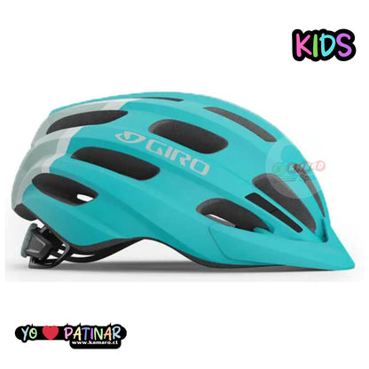 CASCO GIRO HALE NIÑOS MAT UY 18 EU CELESTE