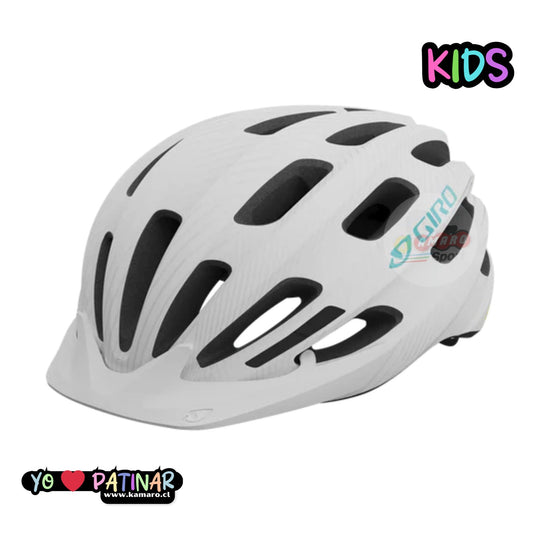 CASCO GIRO VASONA MAT WHITE UW 18 E