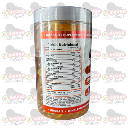 WINKLER-Omega 3 180 capsulas.