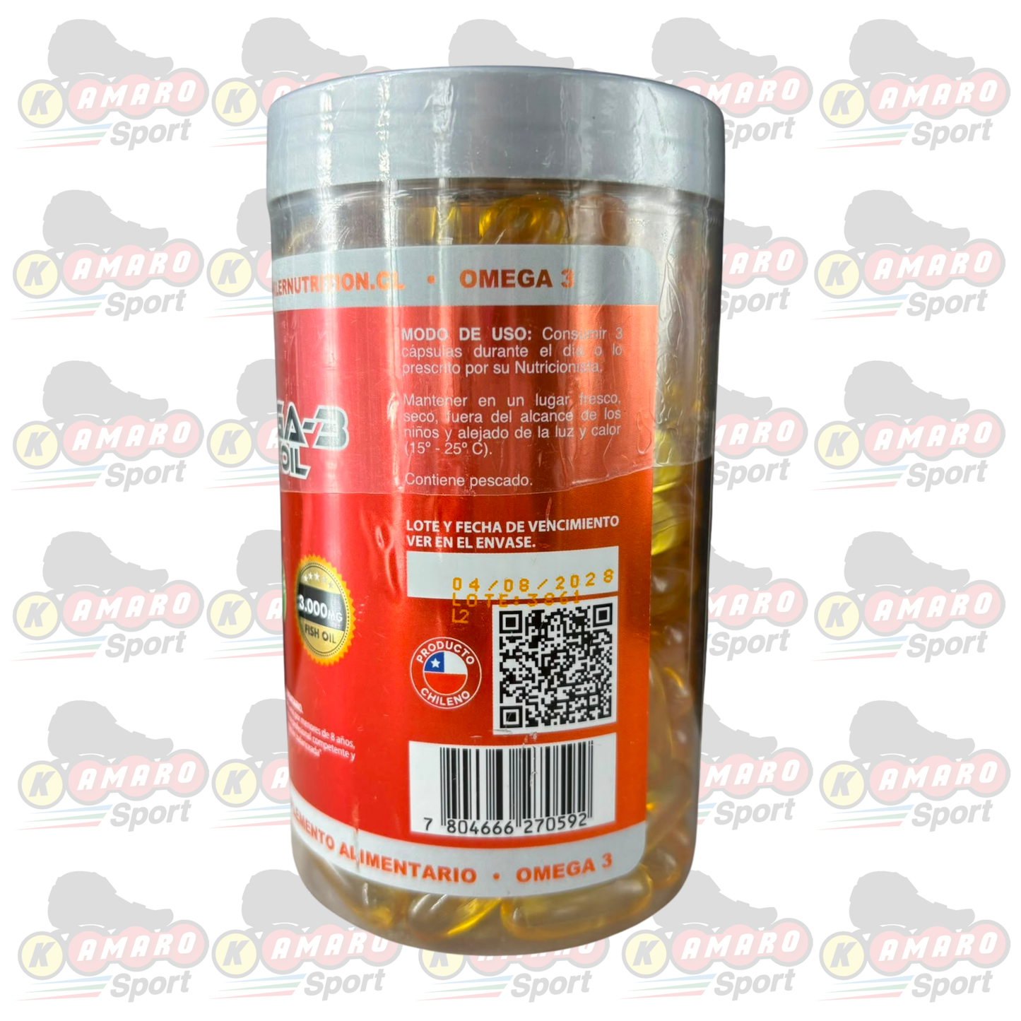 WINKLER-Omega 3 180 capsulas.