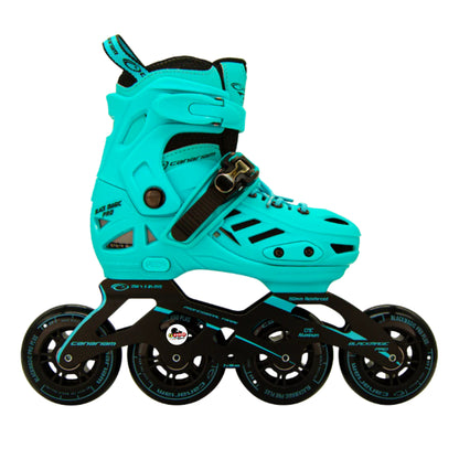 Patin Roller en linea Canariam Black Magic Pro Plus 80MM TURQUEZA