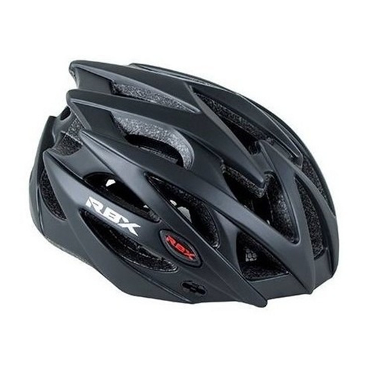 RBX Casco In Mold Negro Mate con luz