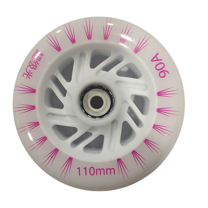 Rueda 110mm Con Luz Magnetica Colores