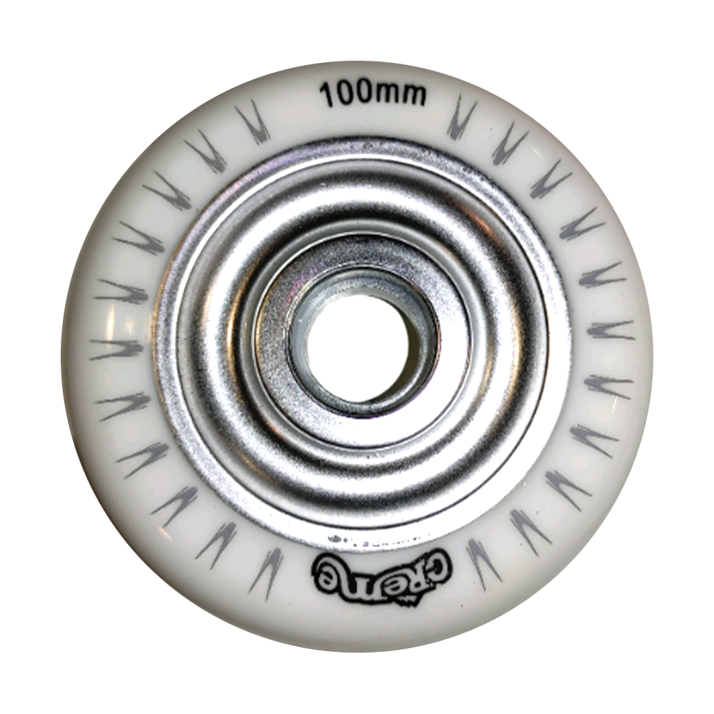 Rueda Creme Blanca 100mm 84a