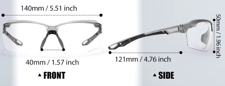SCVCN -  Lentes de sol foto cromáticas para Patinaje, Ciclismo, Deportes  protección UV400