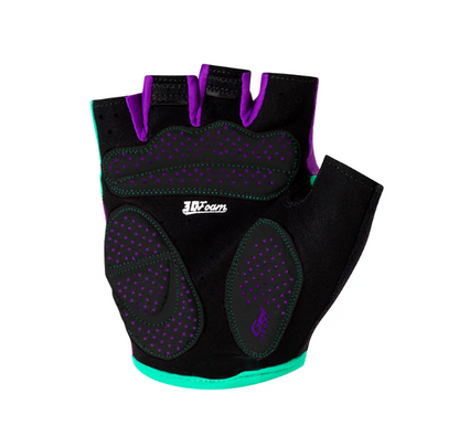 Trip Guantes Dedo Corto Turqueza Morado