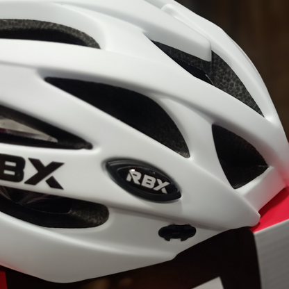 Rbx Casco Blanco Con luz Trasera