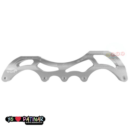 Wur- plancha CK speed frame4x90mm+3x100mm silver